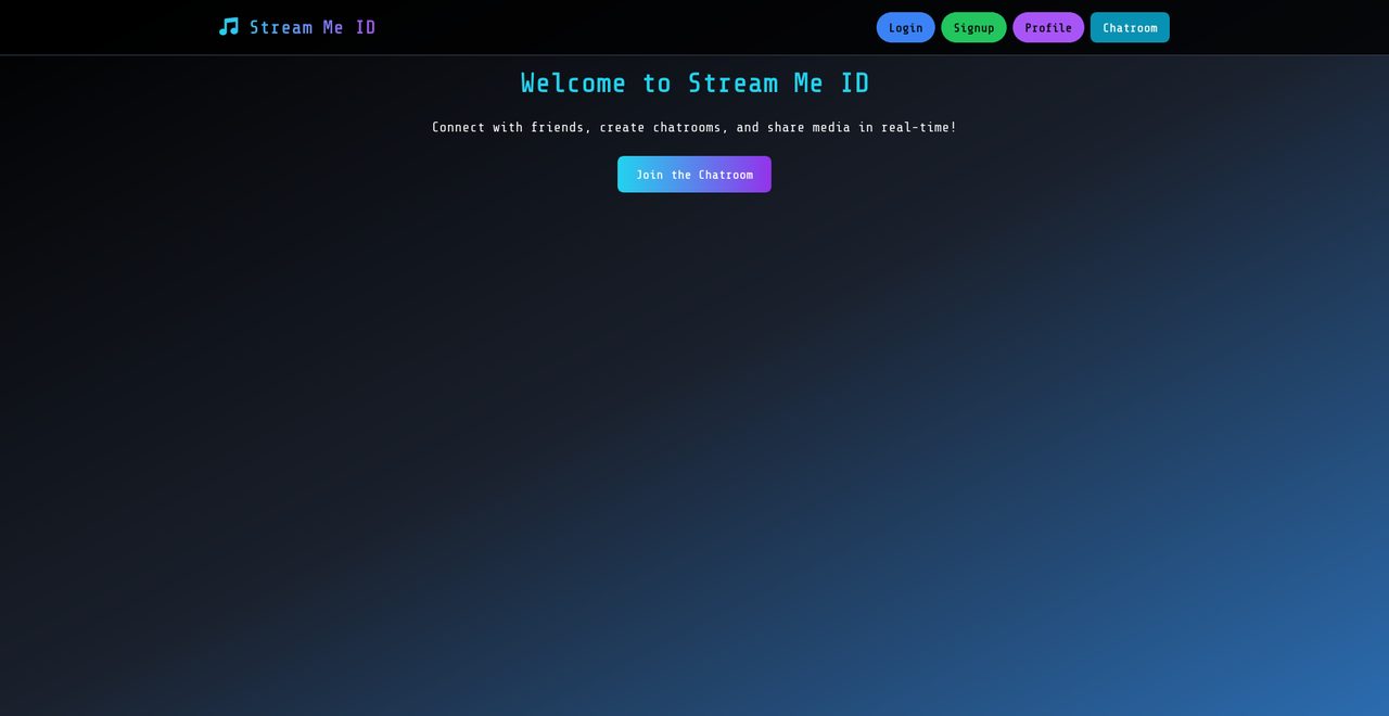 StreamMe &mdash; live site screenshot